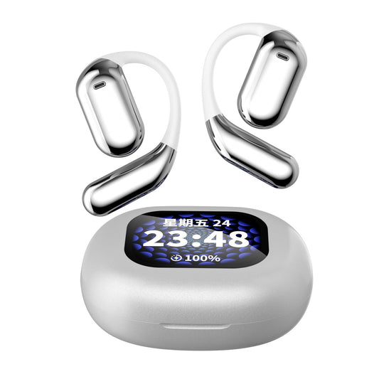 True Powerful Bluetooth 5.4 Open Ear Earbuds, IPX5 Waterproof