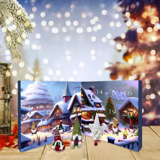 🎅Christmas Halloween Gnome Countdown Calendar 2025