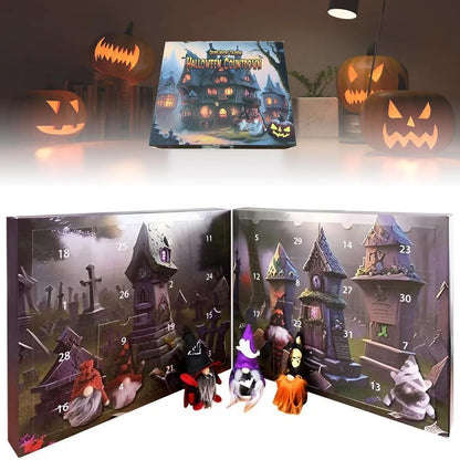 🎅Christmas Halloween Gnome Countdown Calendar 2025