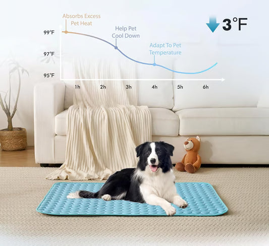 LAST DAY 49% OFF Dog Cooling Mat (4x more effective)