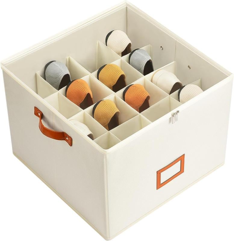 LAST DAY - Fabric Shoe Organizer Storage Box