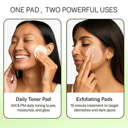 Korean Anti-Aging Toner Pads