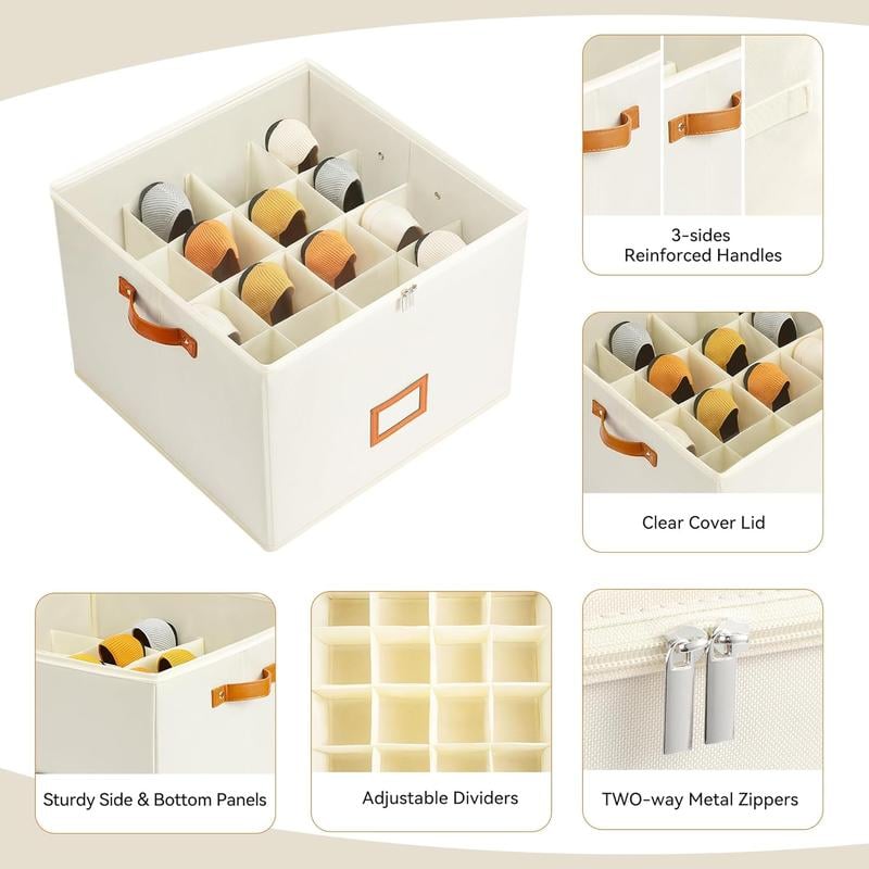 LAST DAY - Fabric Shoe Organizer Storage Box