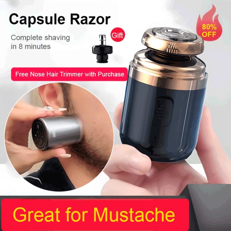 Hot Sale 49% OFF! Mini Portable Electric Shaver!